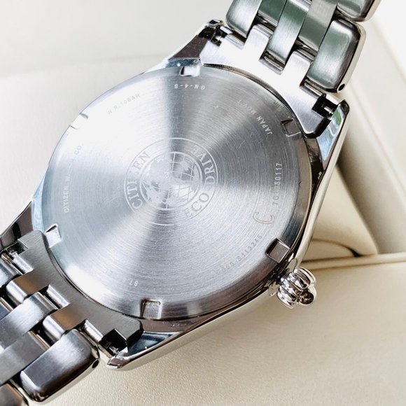 ?Sale! Citizen Women\'s Blue Dial Silver Watch